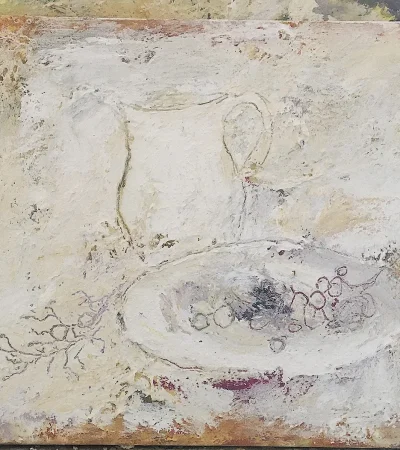 Setembro #12, 2024 Técnica mista sobre tela 46x55 cm Urbano