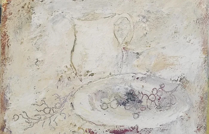 Setembro #12, 2024 Técnica mista sobre tela 46x55 cm Urbano