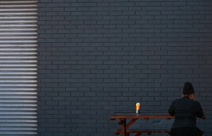 Irene pára para almoçar