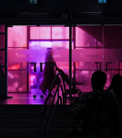 Filtro analógico cor-de-rosa