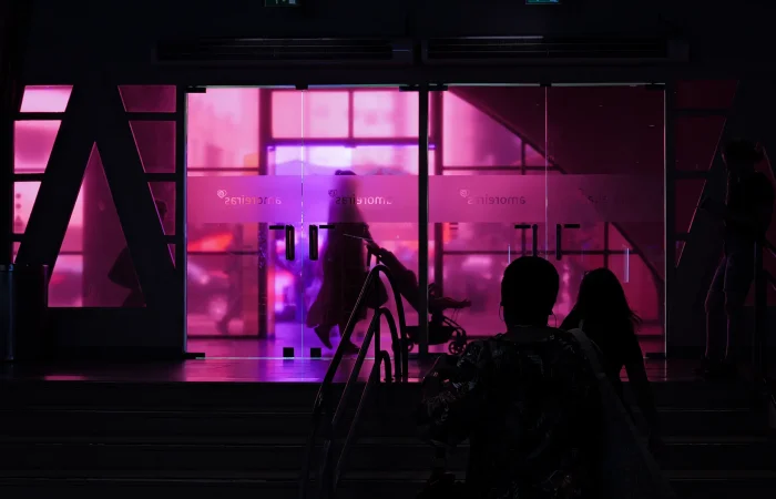 Filtro analógico cor-de-rosa