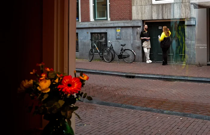 E este arranjinho? Estou a falar das flores