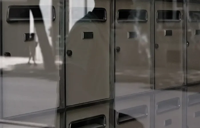 O homem que refletia nas caixas de correio