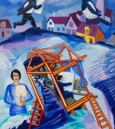 A timidez do pintor Anacleto da Conceição