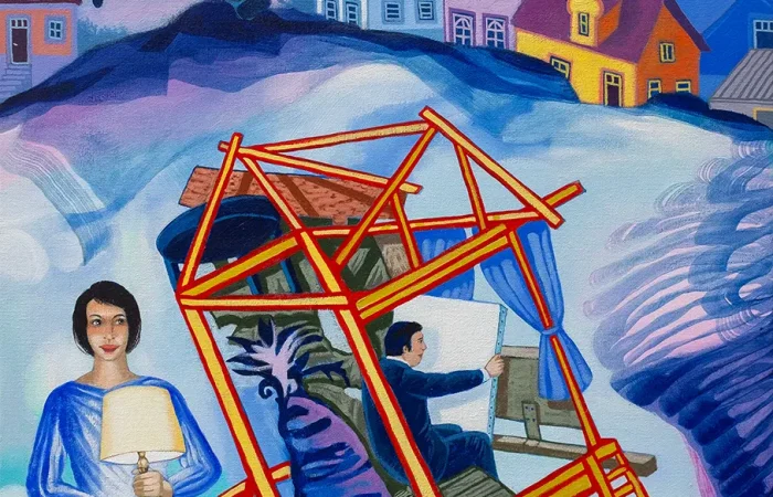 A timidez do pintor Anacleto da Conceição