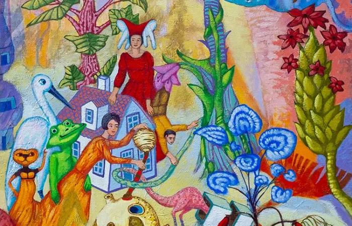 Dia de festa na floresta do João Feijão