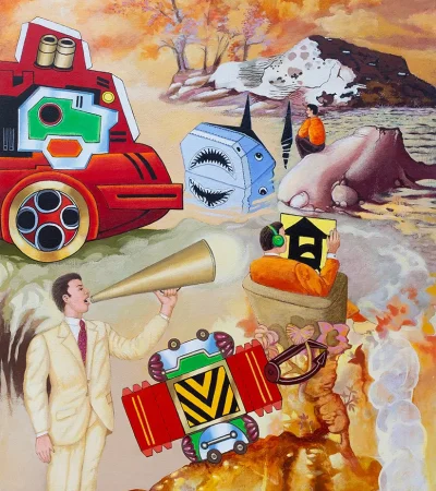 Os Paper Toys invadem a ilha